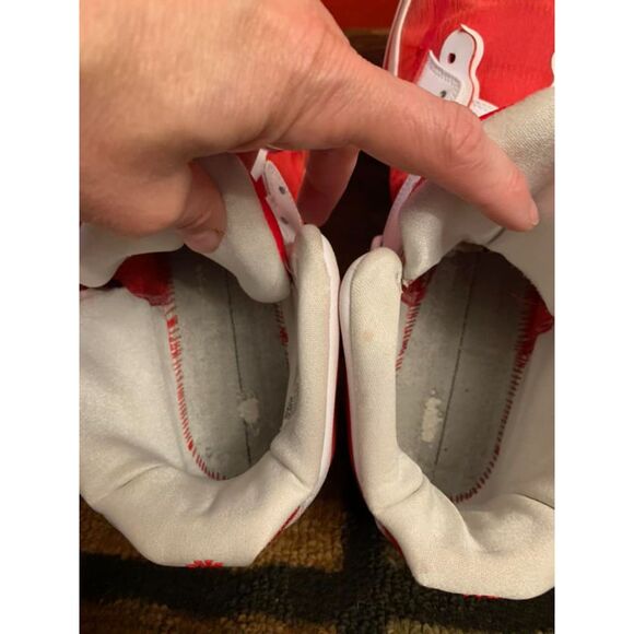 Nike Men 16 Kyrie Infinity TB Basketball Shoes Red White DO9616-600 High Top EUC - Picture 6 of 8